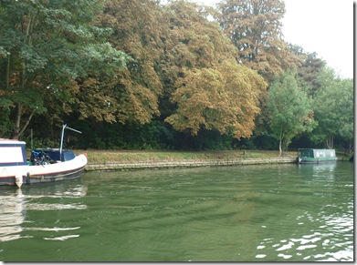 leaving mooring at kings meadow