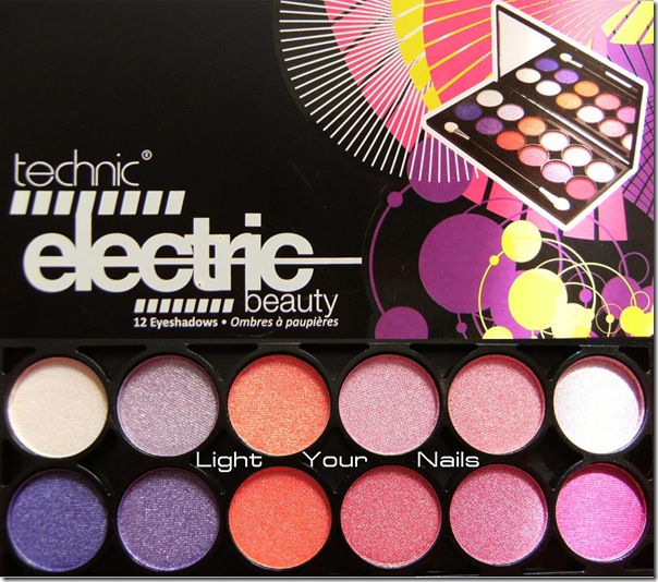 Technic Electric beauty eyeshadow palette Technic Electric beauty eyeshadow palette