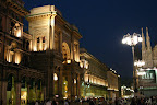 Galleria Vittorio Emmanuel at night