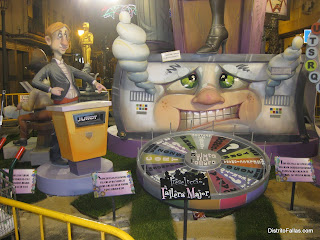 Falla Illes Canàries-Dama d'Elx 2012.