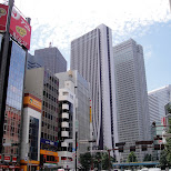 shinjuku business district in Tokyo, Tokyo, Japan