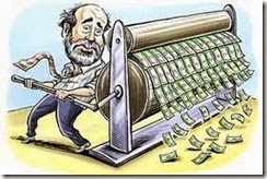 the ben printing money