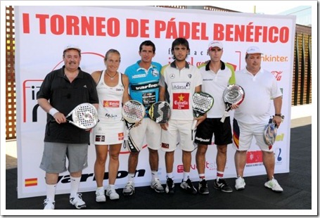 Finaliza con éxito el I Torneo de Pádel Benéfico de la “Fundación Isabel Gemio” en Madrid.