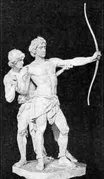 Loki Using Blind Hod To Kill Balder, Asatru Gods And Heroes