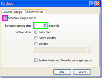 CaptureIt Plus Scheduled screen capture