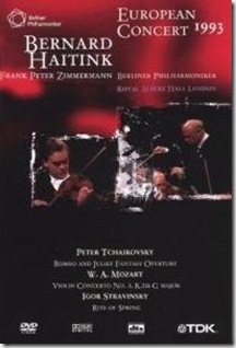 Stravinsky Consagracion Haitink Berlin