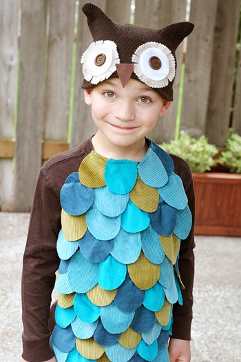owl costume tutorial