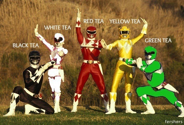 mighty morphin power teas