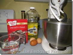 chocolate waffle- The Backyard Farmwife