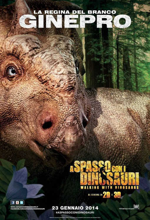 Dinoszauruszok, a Föld urai olasz karakterplakátok 05