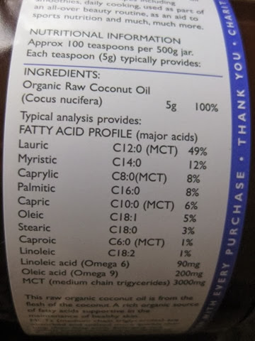 Viridian-Organic-Raw-Coconut-Oil-ingredients