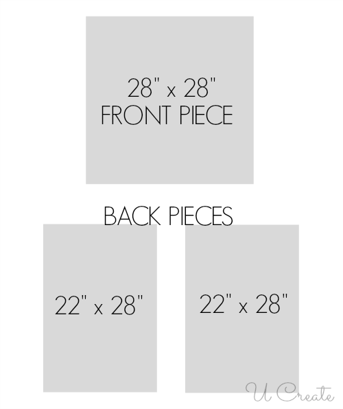 European Pillow Sham Tutorial