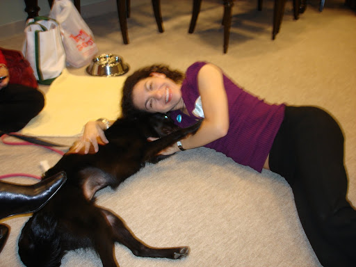 Kiara and Dr. Pia Salk
What, Kiara? You hope you find a great home through Martha's help? Me too!