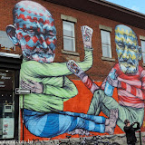 Mural -  Montreal, Quebec, Canadá