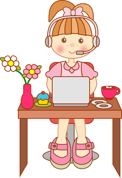 clipart imagens decoupage menina (1)