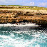 Welcome To Devil's Bridge:  A Thin Rock Outcropping Worn Away By Massive Ocean Waves - St. George's, Antigua