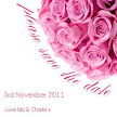 Dome of Pink Roses 1 Save the Date