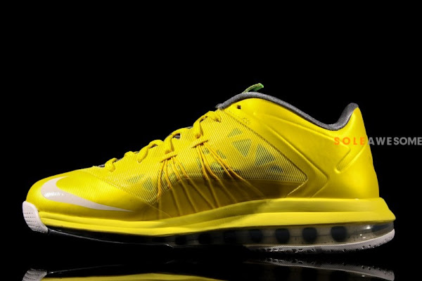 New Photos  Nike LeBron X Low Yellow amp Grey 579765700