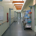 Corridor central de la partie nursing Corridor central de la partie nursing