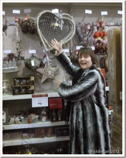 Christmas Shopping in Dunelm Mill Christmas Shopping in Dunelm Mill