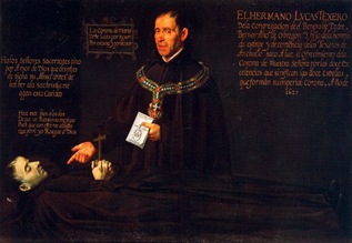 El hermano Lucas Texero ante el cadáver de un sacerdote 1627. 1,08 x 1,63 cm. Museo del Prado