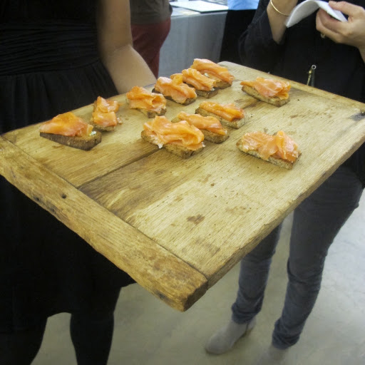 This is just some of the delicious food created by Chef Pierre!