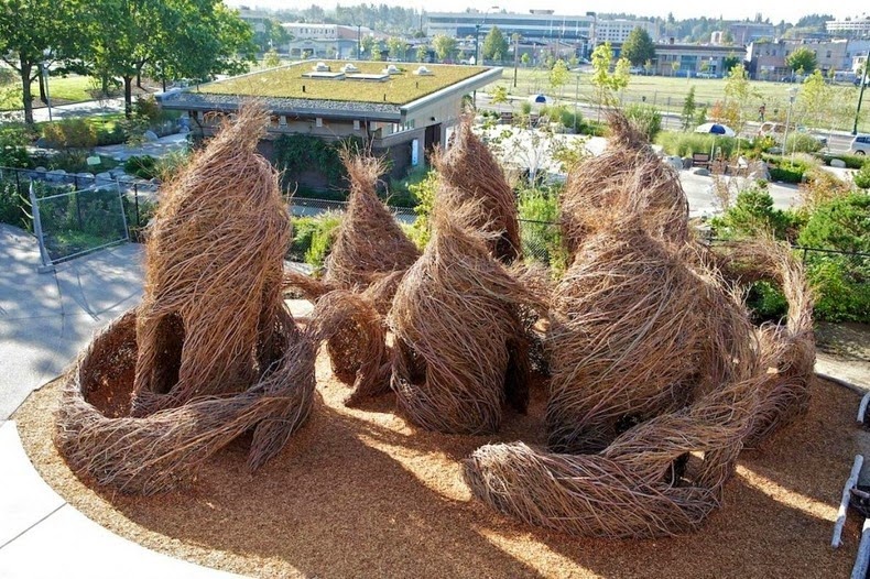 Nghệ thuật từ Patrick Dougherty North Carolina Patrick-dougherty-142