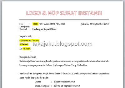 Blog Pabudira Materi Membuat Mail Merge Penggabungan Dokumen