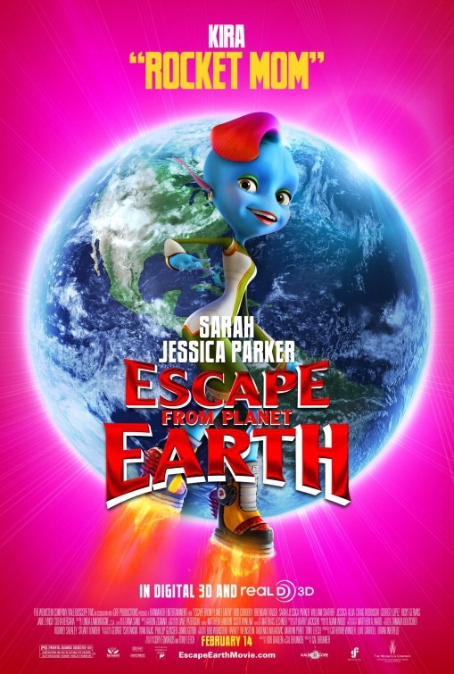 Hét Escape from Planet Earth karakterplakát 04