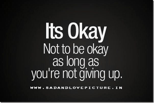 SAD AND LOVE PICTURE: ITS OKAY