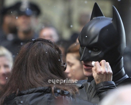 On Location for "Batman - The Dark Knight Rises" in NY