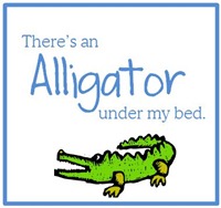 Alligator under my bed box Alligator under my bed box