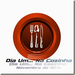 Logotipo Dia Um... Na Cozinha Novembro 2014