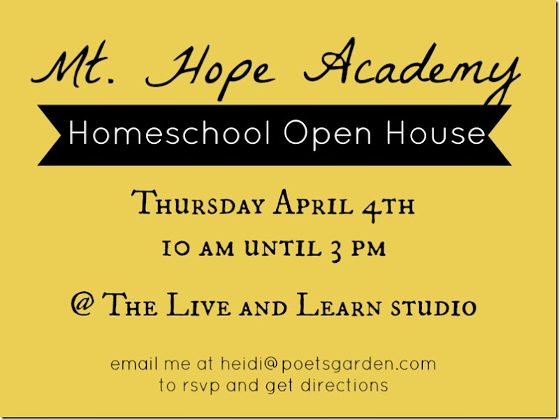 Mt. Hope Academy Open House 1