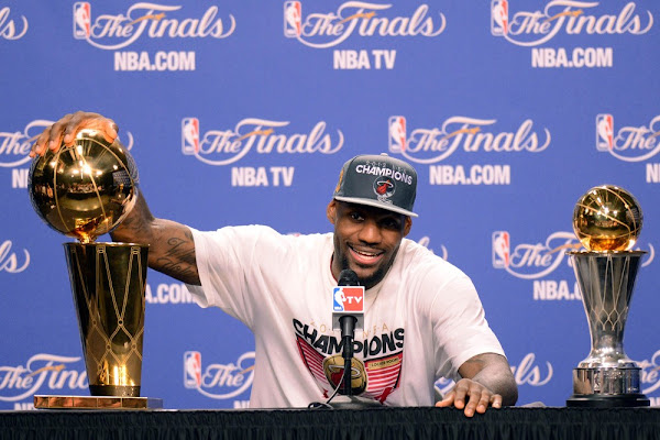 Gallery LeBron James8217 Triple Double Carries Heat to NBA Title