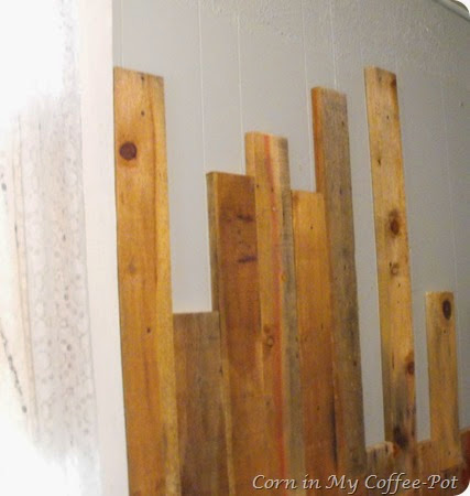 Pallet Wood Wall Project 4
