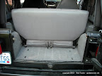 Seat back in regular position.