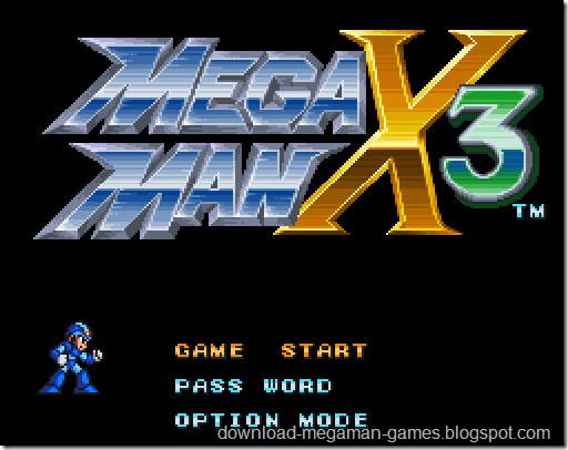 Download Megaman X3 PC Games [PC RIP,PC Full, SNES Rom]
