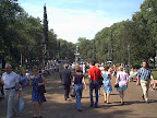 People in Esplanad park