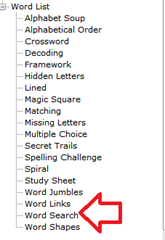 การสร้าง wordsearch การสร้าง wordsearch