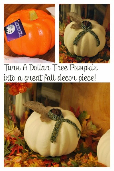 Turn a dollar tree pumpkin into a great fall decor piece.jpg Turn a dollar tree pumpkin into a great fall decor piece