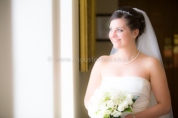 beautiful scottish bride