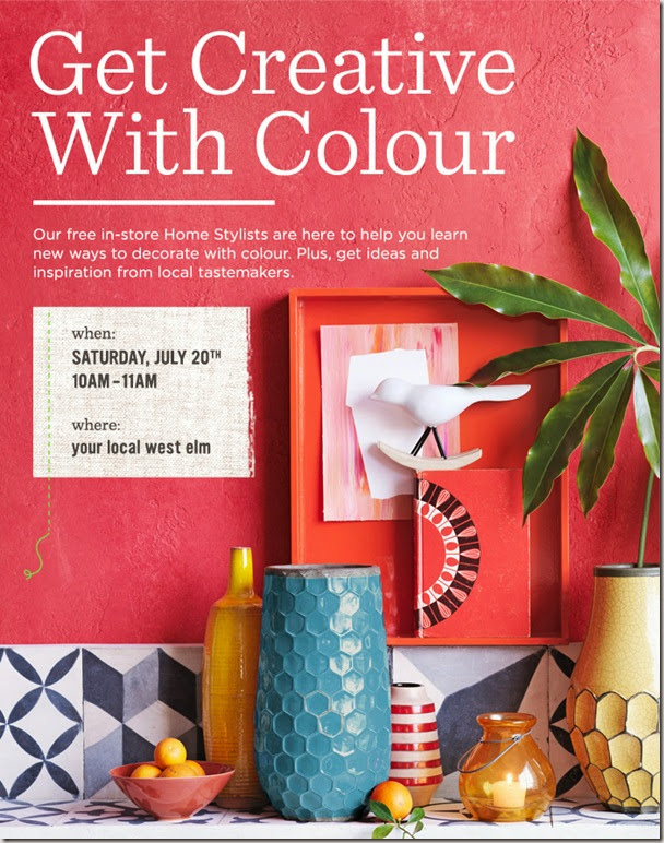 West Elm - Get Creative with Colour