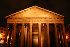 The Pantheon at night
