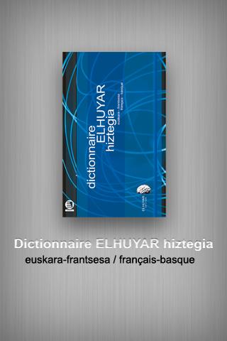 Dictionnaire Elhuyar eu-fr