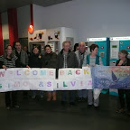 Empfangskommitee am Flughafen Basel