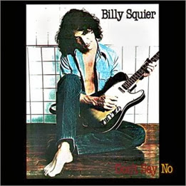 c0 Billy Squier album cover, 'Don't Say No'