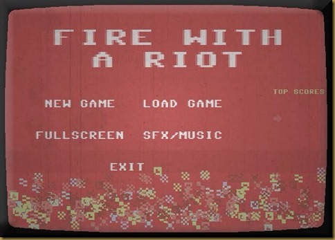 FIRE WITH A RIOT タイトル FIRE WITH A RIOT タイトル