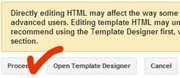 Unlock Blogger add a gadget option to add new gadget at various positions.