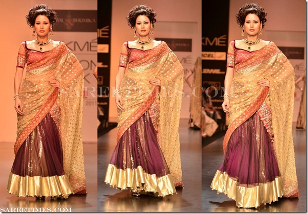 Shyamal_Bhumika_Gold_Purple_Saree